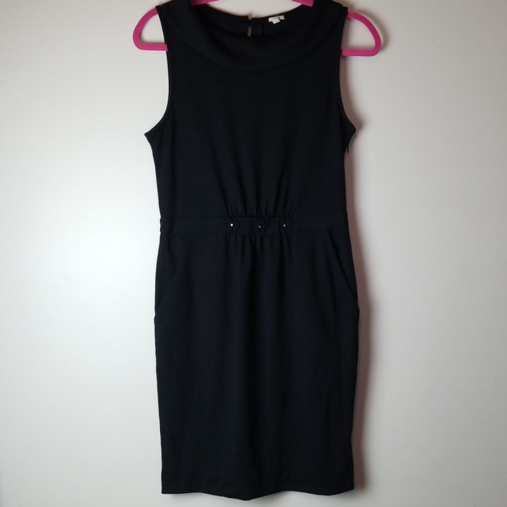 NOT FOR SALE!!J.Crew little black dress with pockets size 6